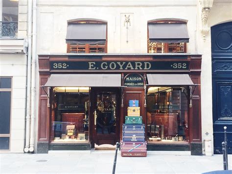 Société GOYARD ST HONORE à PARIS 